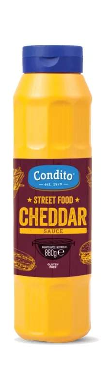 Condíto chedar szósz glutén mentes 880 g