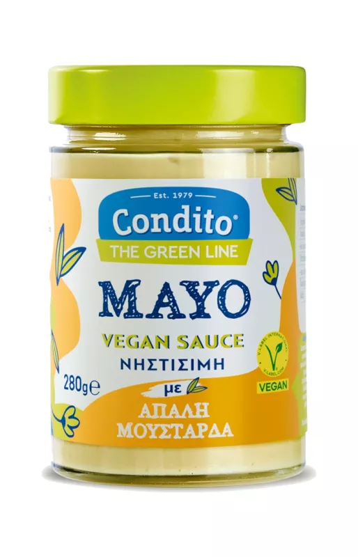 Conditó mayo vegán mártás mustárral glutén mentes 280 g